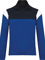 Kariban ProAct PA 388 Dětská tréninková mikina s 1/4 zipem 20.P388 dark royal blue/navy