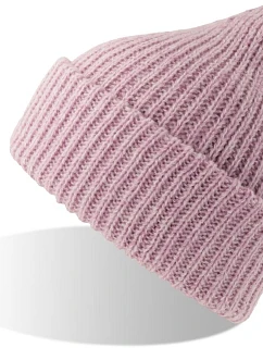 Pletená čepice lilac melange model 22456267 - Atlantis Headwear