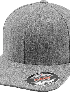 6 panelová kšiltovka heather grey model 22412218 - Flexfit