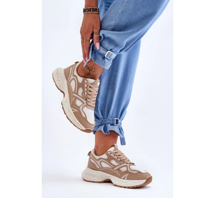 Dámské sportovní boty Beže Contiro Dámské sportovní boty Beže Contiro