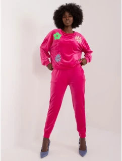 Komplet DHJ KMPL model 19580450 fuksjowy - FPrice