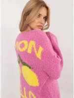 Jumper MI SW 2108.92 růžový Jumper MI SW 2108.92 růžový