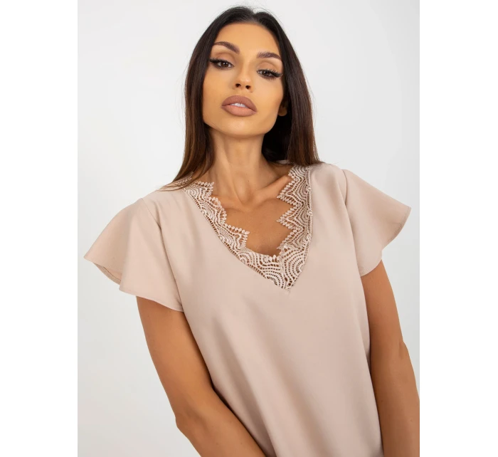 Šaty WN SK VE45.09 béžová Šaty WN SK VE45.09 béžová