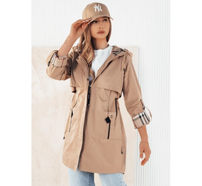 Dámská přechodná bunda VERDU béžová FashionStreet TY4224