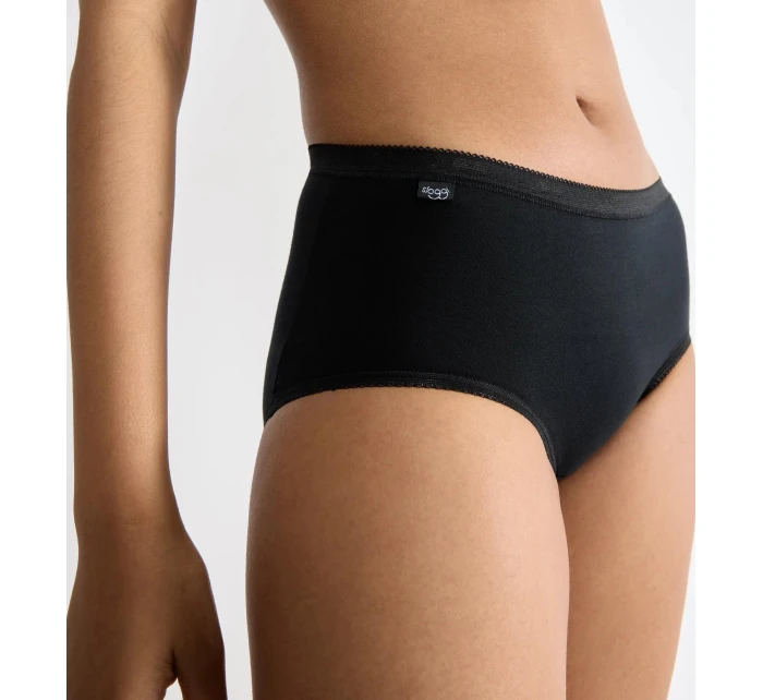 sloggi Basic+ Midi 3P - BLACK - SLOGGI BLACK - SLOGGI