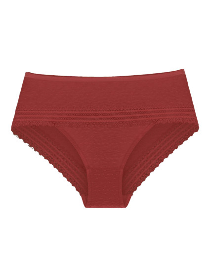 Dámské kalhotky Tempting Tulle_01 Maxi - RED - červené 7306 - TRIUMPH