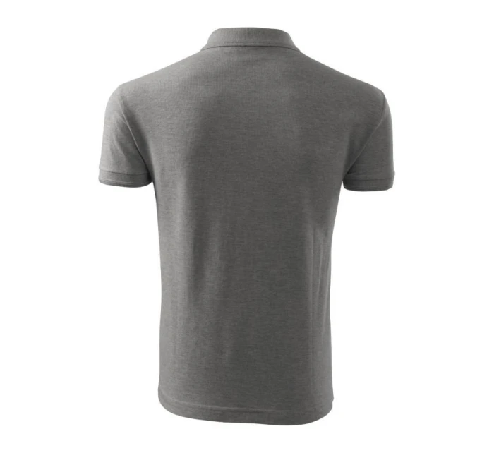 Pánské tričko Pique Polo Free šedý model 20861784 - Malfini Pánské tričko Pique Polo Free šedý model 20861784 - Malfini