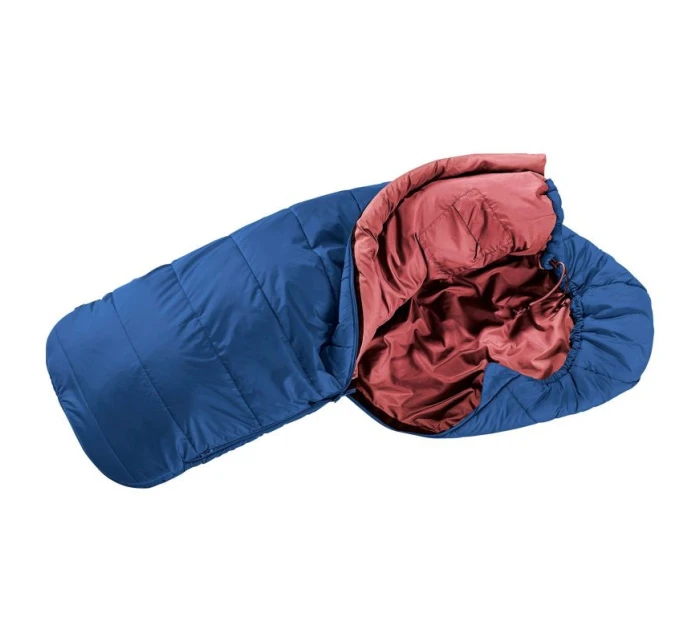 Dětský spací pytel Deuter Starlight (130-170 cm) - noční modrá/červené dřevo Dětský spací pytel Deuter Starlight (130-170 cm) - noční modrá/červené dřevo
