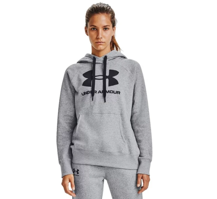 Dámské tričko Rival Fleece Logo W 1356318-035 - Under Armour