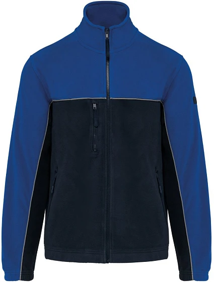 WK WK 904 Pracovní fleecová bunda 20.W904 navy/royal blue WK WK 904 Pracovní fleecová bunda 20.W904 navy/royal blue