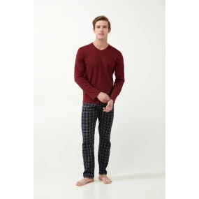 Vamp - Klasické pánské pyžamo 21663 - Vamp