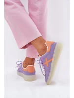 Nízké Dámské Sportovní Boty Fialové model 21685910 - Boto Nízké Dámské Sportovní Boty Fialové model 21685910 - Boto