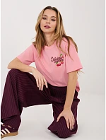 Tričko D12022AJ02645AD růžové