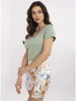 Tričko RV TS model 21021710 pistácie - FPrice