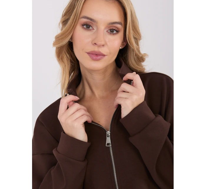 Bluza SM BL model 21782313 ciemny brązowy - FPrice