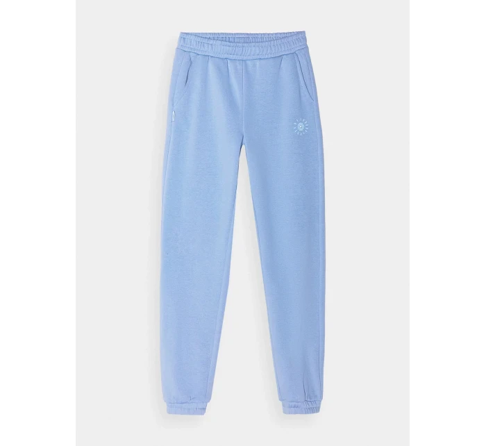 Dívčí tepláky typu jogger 4F - denim
