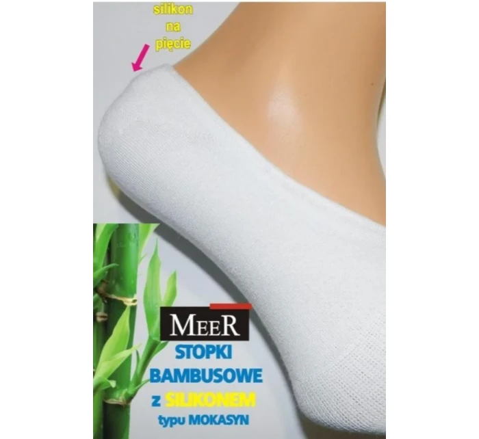 Bambusové ponožky - mokasínky 1018