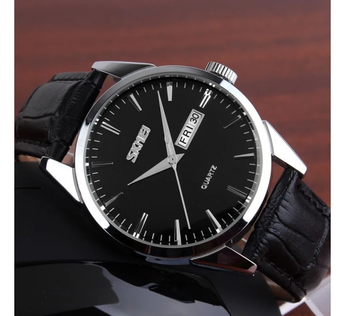 Pánské hodinky Skmei 9073SIBK-B + BOX Pánské hodinky Skmei 9073SIBK-B + BOX