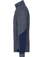 JN Pánská pletená fleecová bunda 02. navy model 22532584 - Daiber