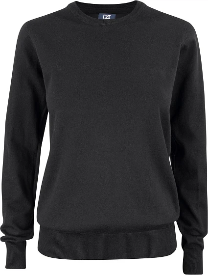 Cutter & Buck Oakville Women Dámský pletený svetr 68.5417 black Cutter & Buck Oakville Women Dámský pletený svetr 68.5417 black