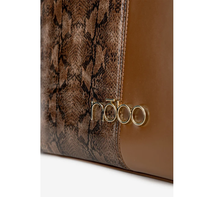 Kabelka Shopper Vzor  Hnědá model 21711876 - NOBO