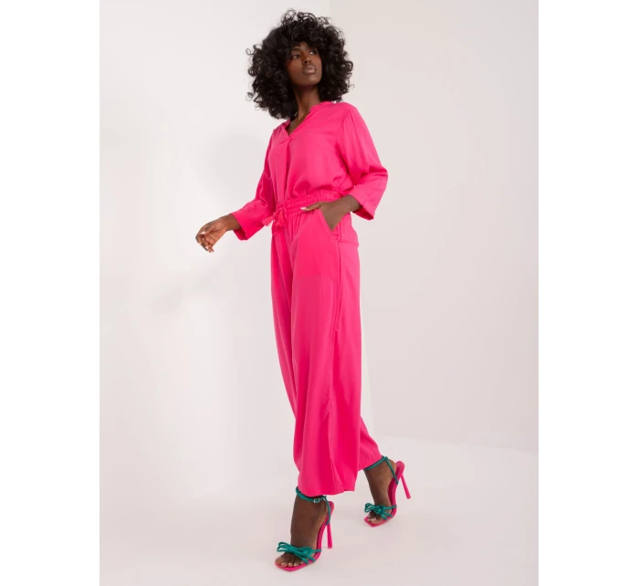 Spodnie model 20100932 fuksjowy - FPrice Spodnie model 20100932 fuksjowy - FPrice