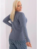 PM SW PM1020 Svetr.12P šedá modrá
