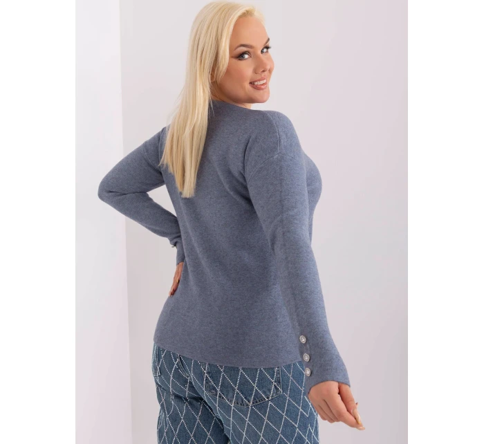 PM SW PM1020 Svetr.12P šedá modrá