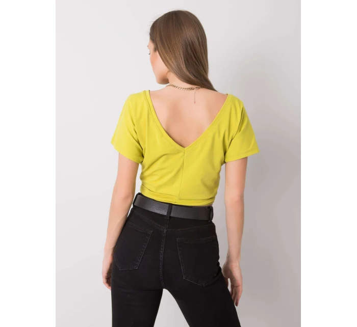 Tričko RV TS 4662.25P limetkově zelené