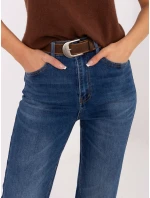 Spodnie jeans SP ciemny niebieski model 21734314 - FPrice Spodnie jeans SP ciemny niebieski model 21734314 - FPrice