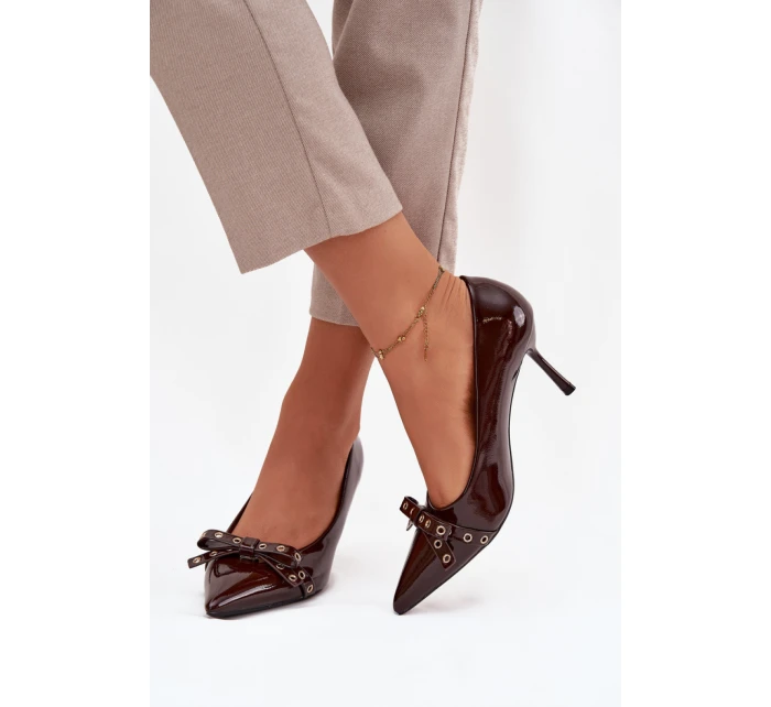 Lodičky na jehlovém podpatku model 221176 Step in style Lodičky na jehlovém podpatku model 221176 Step in style