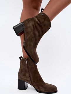 Boty na podpatku  model 231629 Step in style