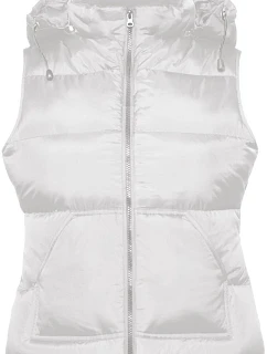 B&C Zen + /women Dámská vesta s kapucí 01.0935 white