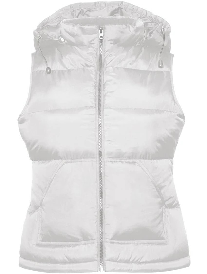 B&C Zen + /women Dámská vesta s kapucí 01.0935 white B&C Zen + /women Dámská vesta s kapucí 01.0935 white