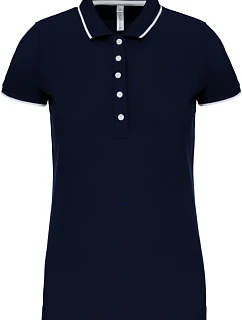K Dámské kontrastní piqué polo 20.K model 22507158 - Kariban