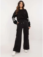 Spodnie model 20614056 czarny - FPrice Spodnie model 20614056 czarny - FPrice