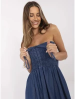 Sukienka DHJ SK model 21156228 ciemny niebieski - FPrice