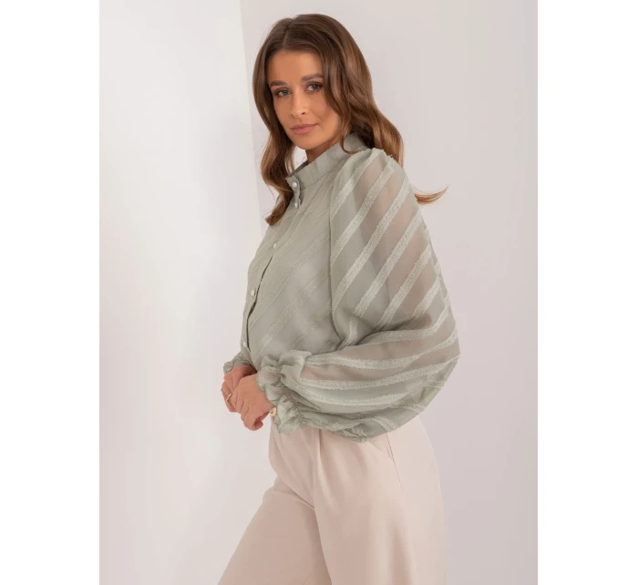 Košile LK KS 509588.98 pistácií