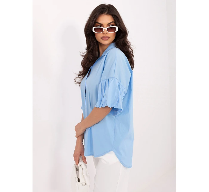 MI košile KS 3389A.90 světle modrá