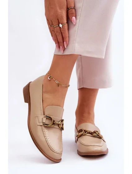 Klasické dámské mokasíny Béžové Lorien Klasické dámské mokasíny Béžové Lorien