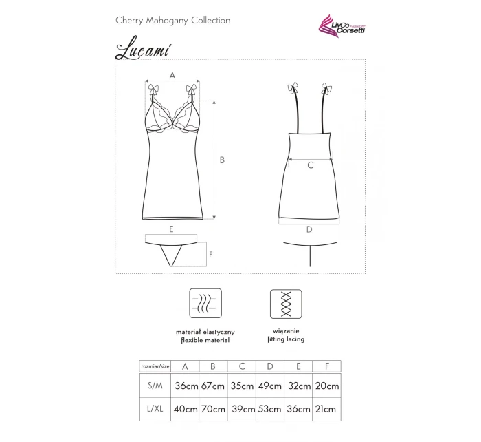 košilka  LivCo Corsetti model 19158344 - Livia Corsetti