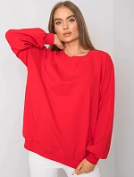 Dámská halenka RV BL 7191.37P červená - Rue Paris