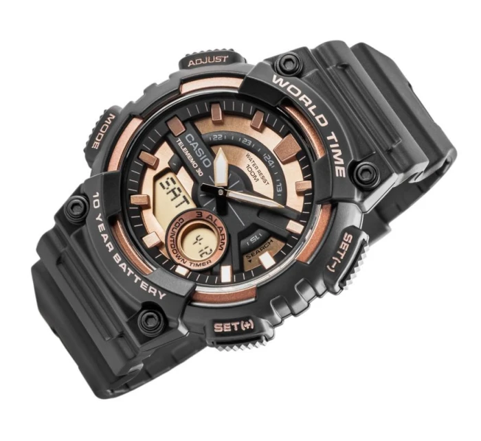 Pánské hodinky CASIO Gerton AEQ-110W-1A3VDF + BOX Pánské hodinky CASIO Gerton AEQ-110W-1A3VDF + BOX