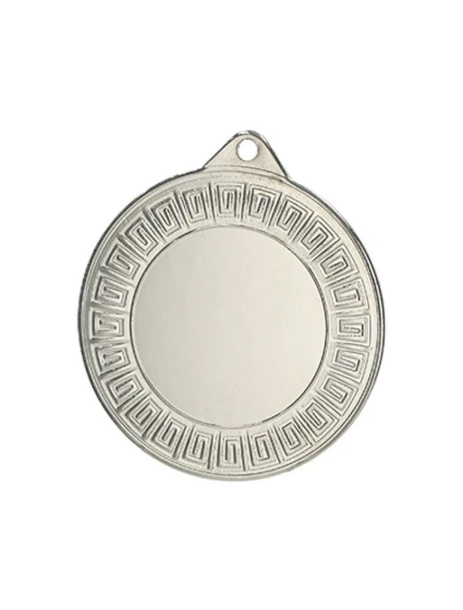Celková stříbrná medaile s místem pro vložení