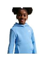 Dětská mikina Nike Sportswear Club Fleece, světle modrá, FD3000 497 Dětská mikina Nike Sportswear Club Fleece, světle modrá, FD3000 497