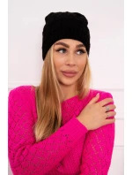 Fleecová čepice Marta K231 černá Fleecová čepice Marta K231 černá