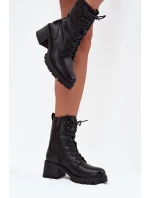 Dámské workery na černé model 21708027 - VINCEZA Dámské workery na černé model 21708027 - VINCEZA