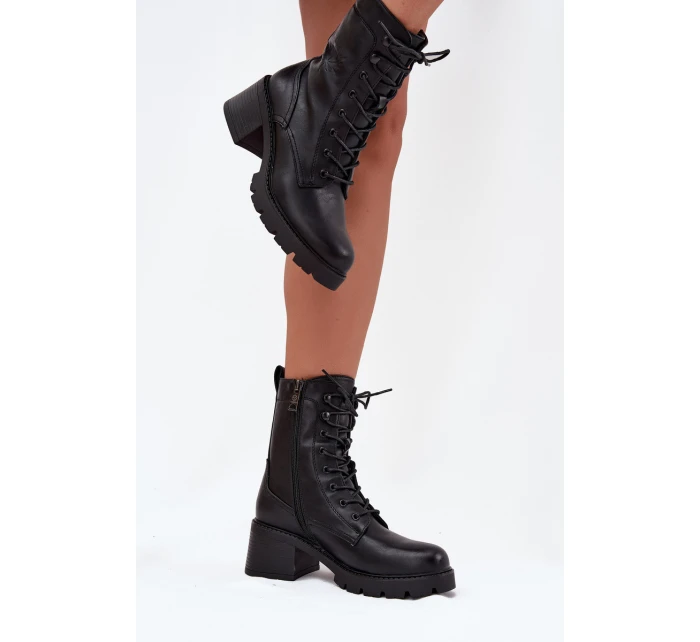 Dámské workery na černé model 21708027 - VINCEZA Dámské workery na černé model 21708027 - VINCEZA