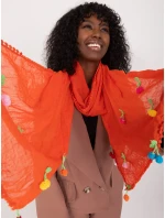 Chustka AT CH model 19662198 pomarańczowy - FPrice Chustka AT CH model 19662198 pomarańczowy - FPrice