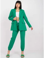 Dámský kabát DHJ MA model 17265650 světle zelený - FPrice Dámský kabát DHJ MA model 17265650 světle zelený - FPrice